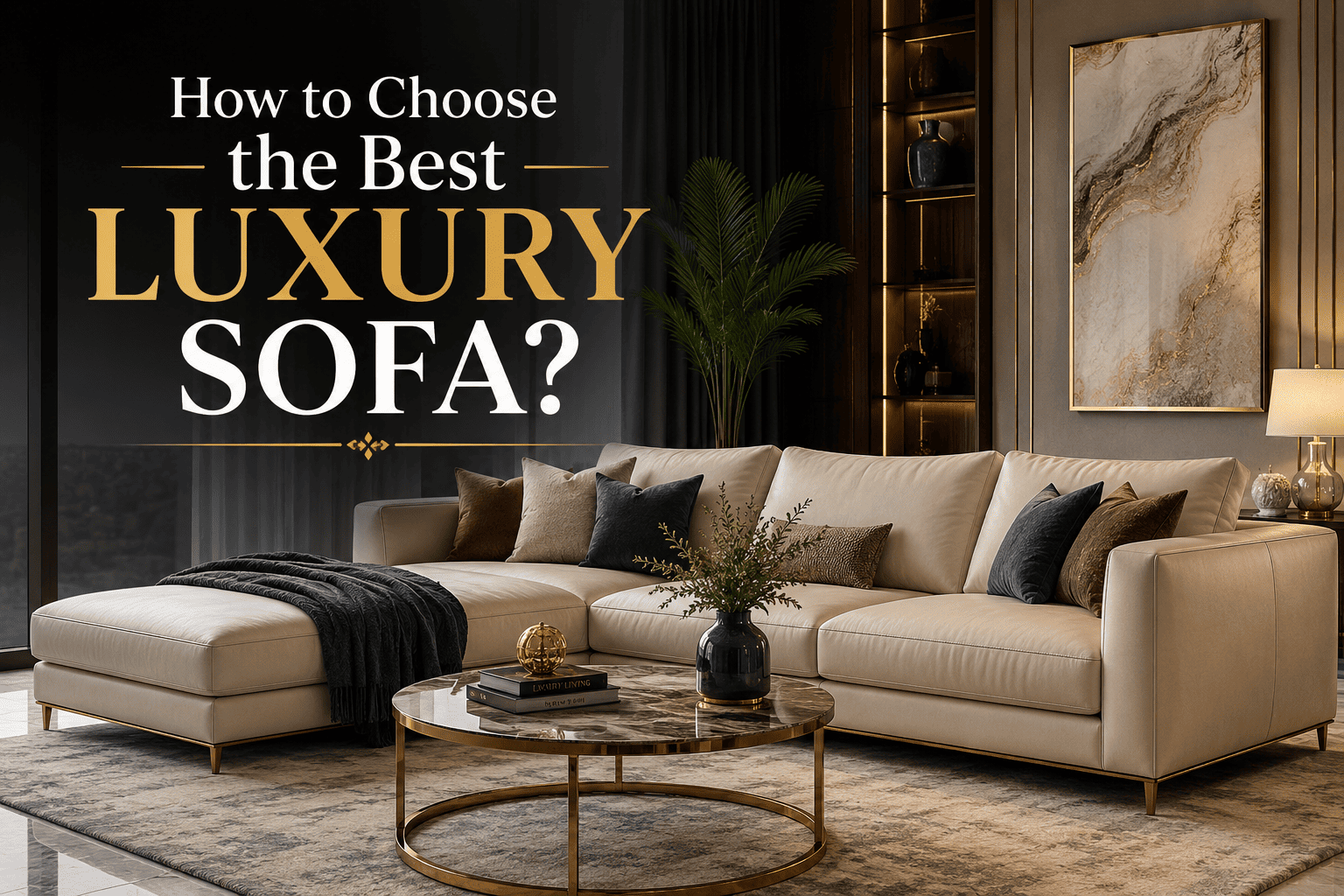 Luxury Sofa