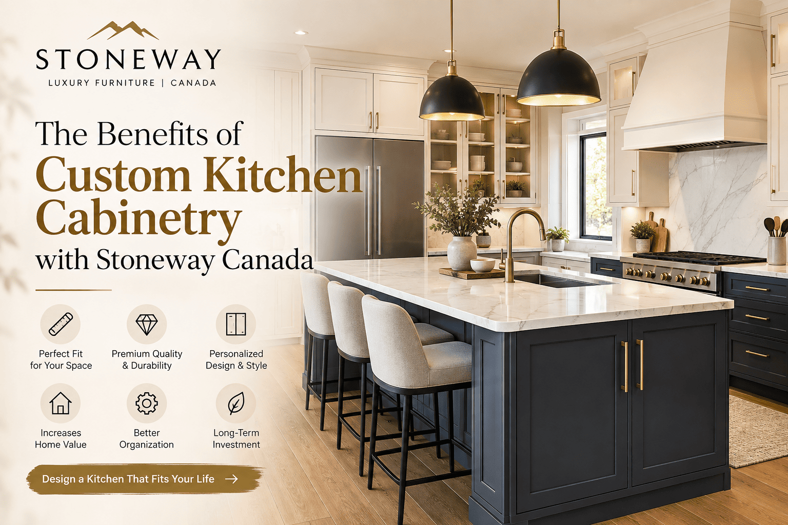 Custom Kitchen Cabinetry