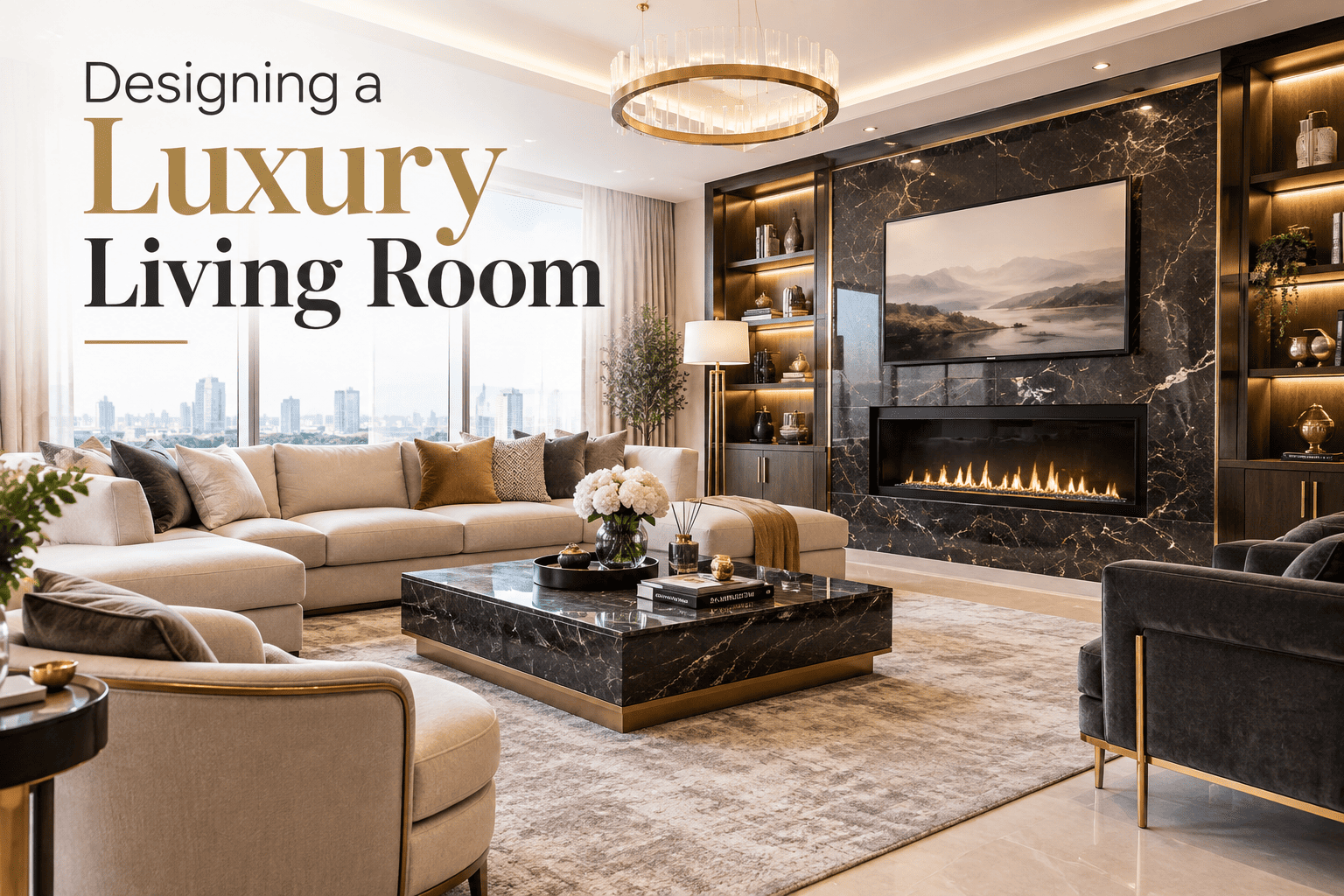 Designing a Luxury Living Room