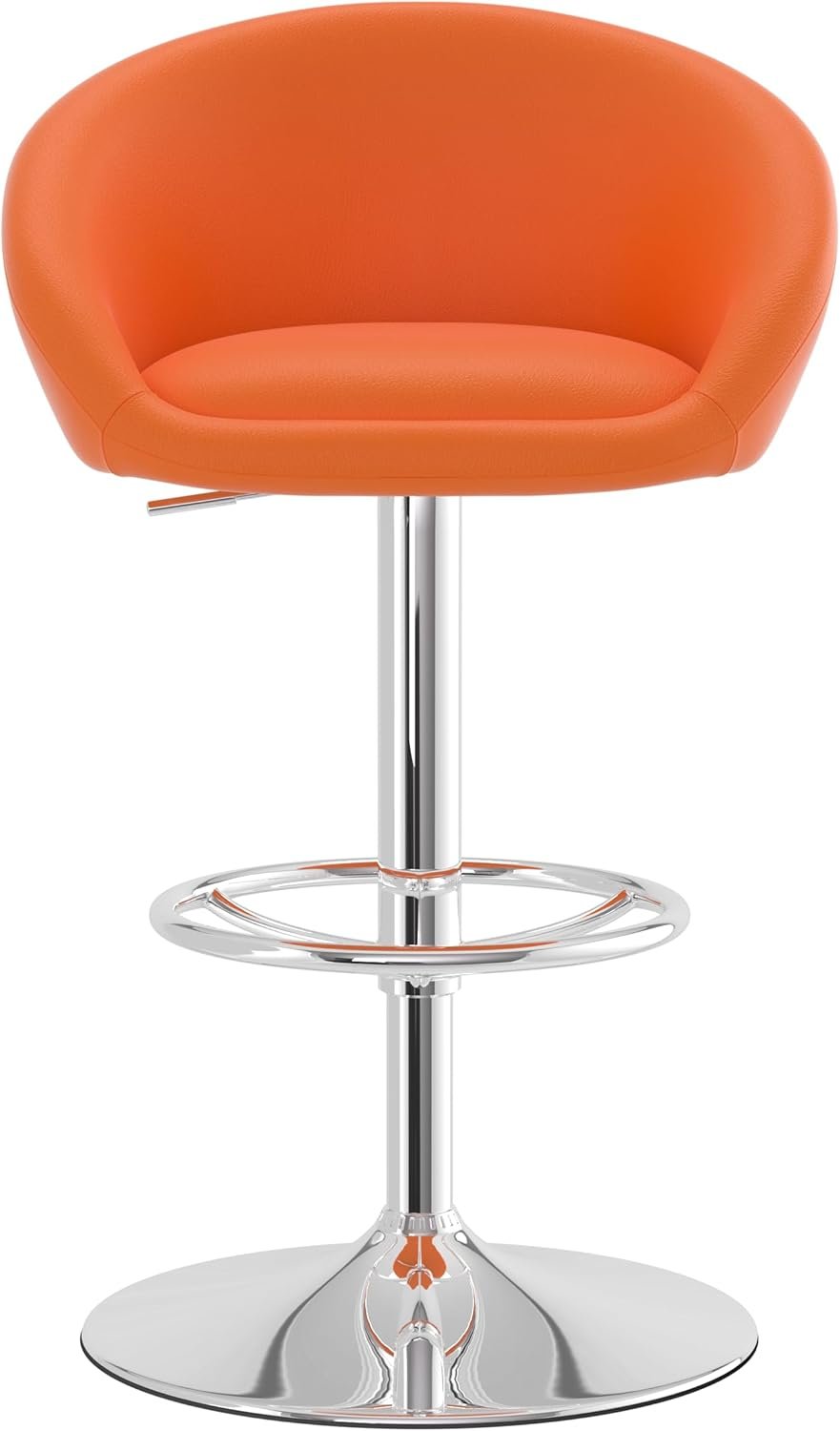 Pavia Bar Stool (Orange)