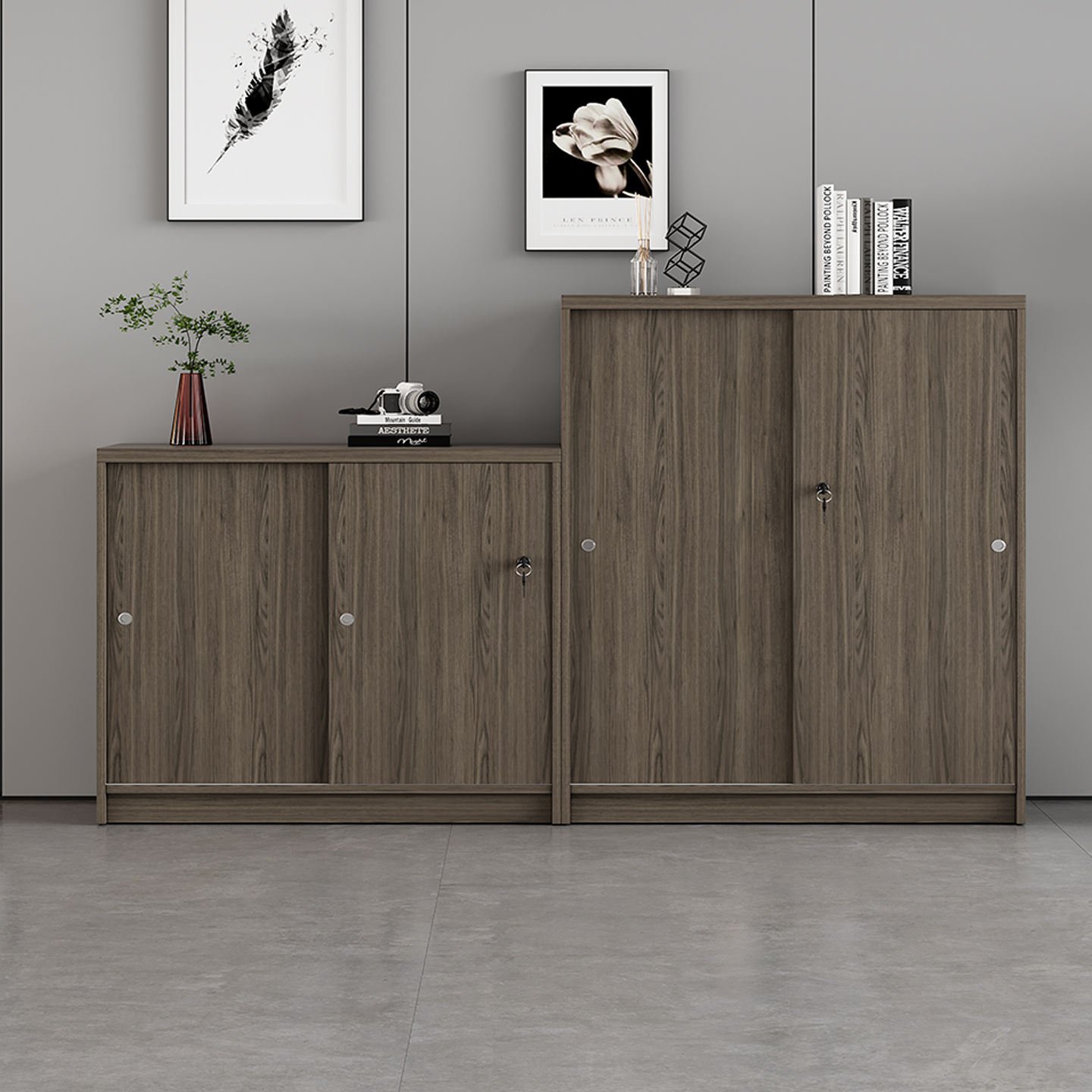 Modern Small Modular Combination Office File Cabinet Factory Direct Sales File Cabinet Office Furniture for Storage Use