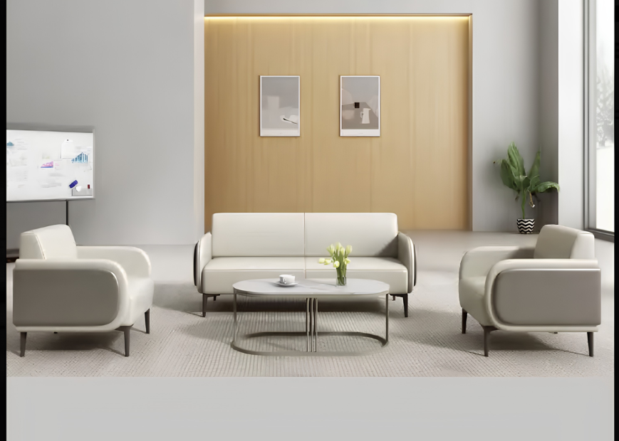 Ivory Lounge Sofa Set